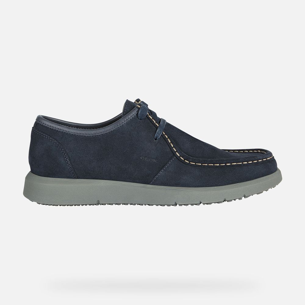 Geox Casual Shoes Navy Errico - Geox Mens Shoes - TDLVFY269